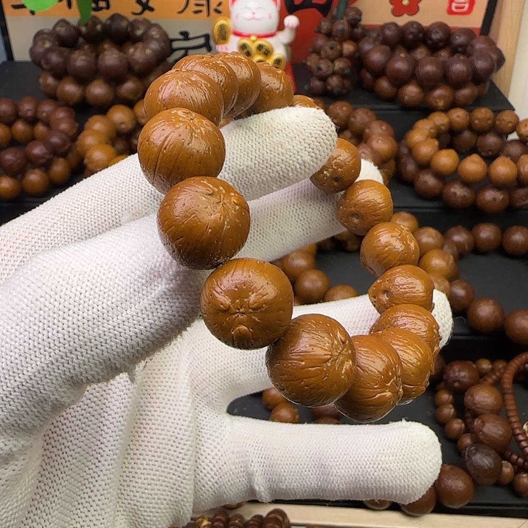 谜***语手串紫金鼠15精品纯圆