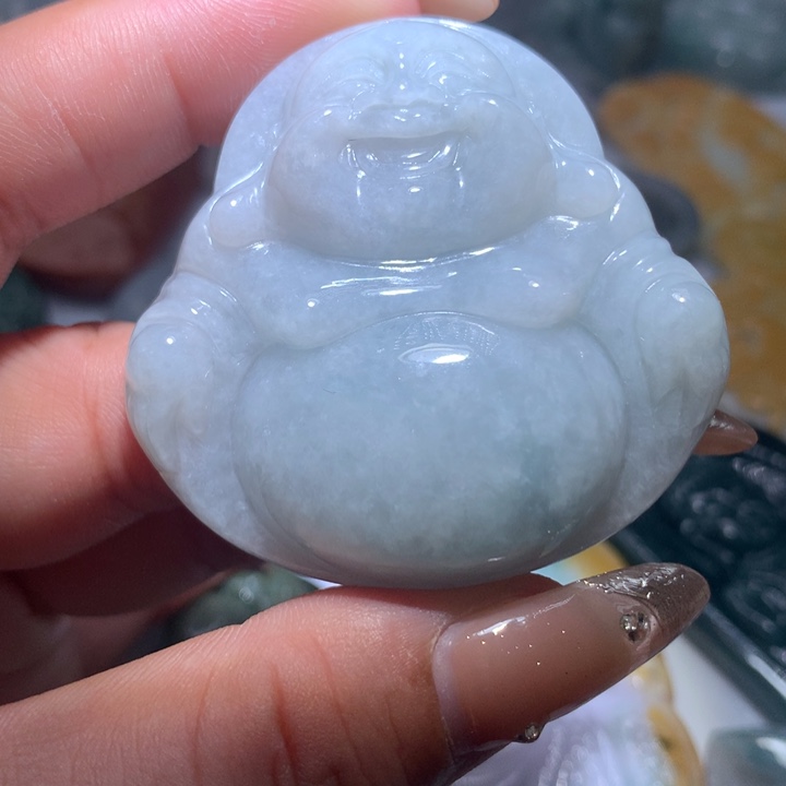 翡翠未镶嵌颈饰保真天然A货翡翠