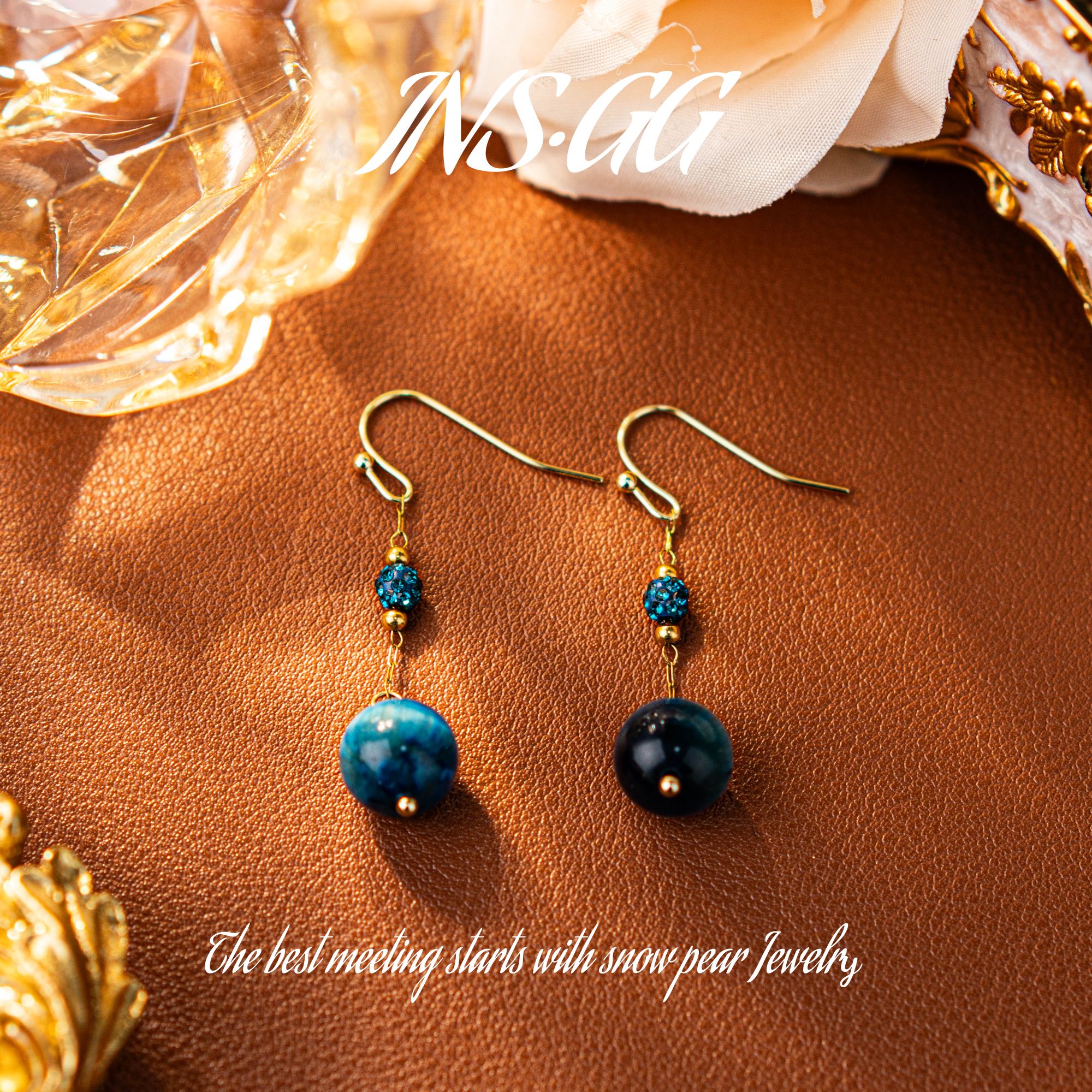 钛钢耳饰 【INS · GG】新款个性百搭时尚轻奢精致耳环DBE1203