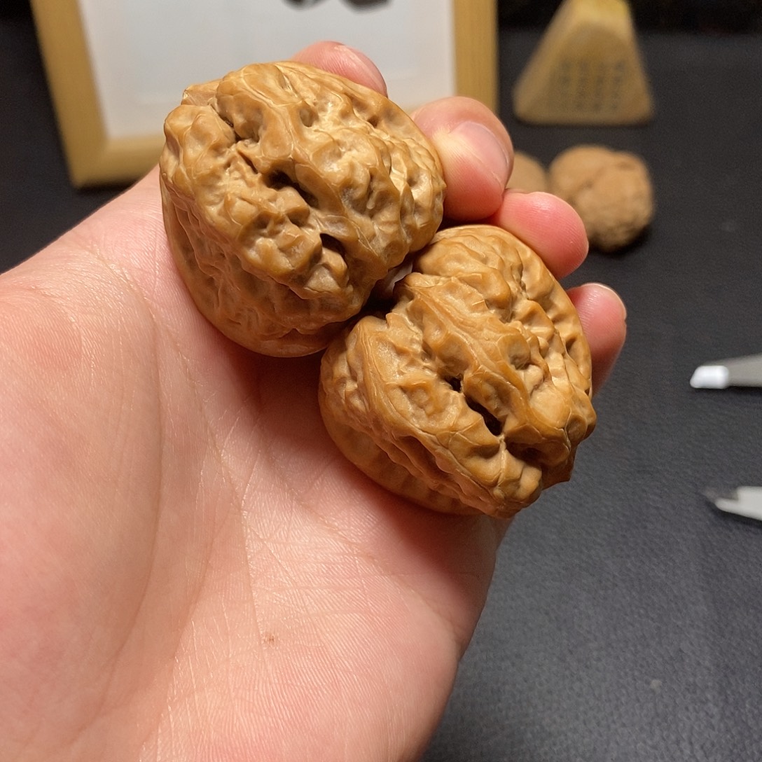 山***吴文玩核桃吊坠蛤蟆