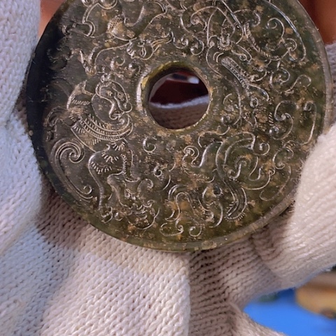 和田玉（糖玉）挂件未镶嵌