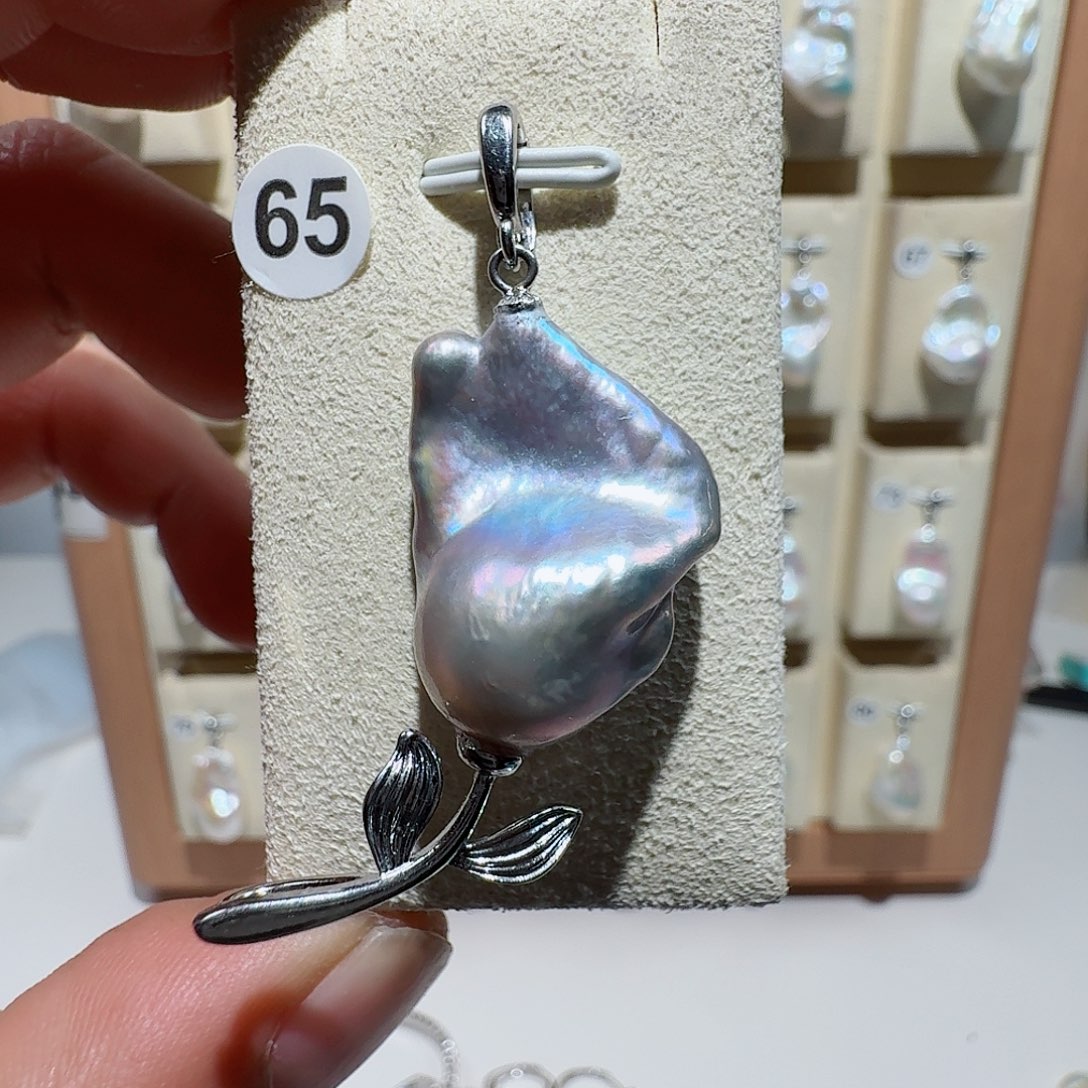 颈饰淡水珍珠合金