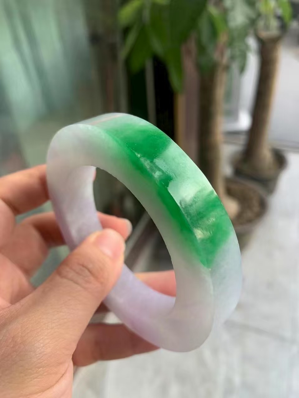 缅甸翡翠正阳绿手镯