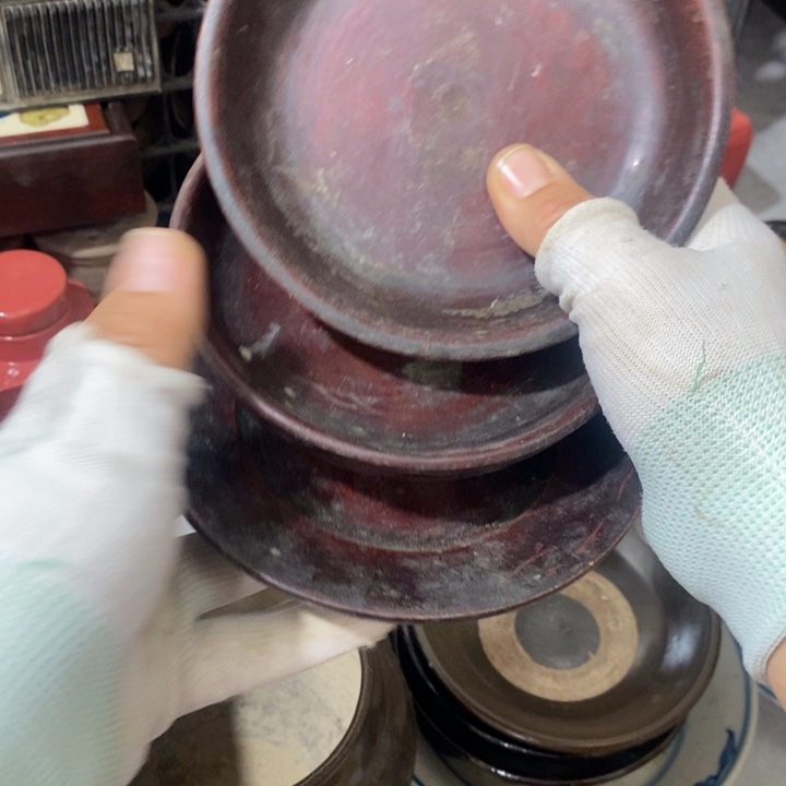 虚***竹无纺布家具摆件家具摆