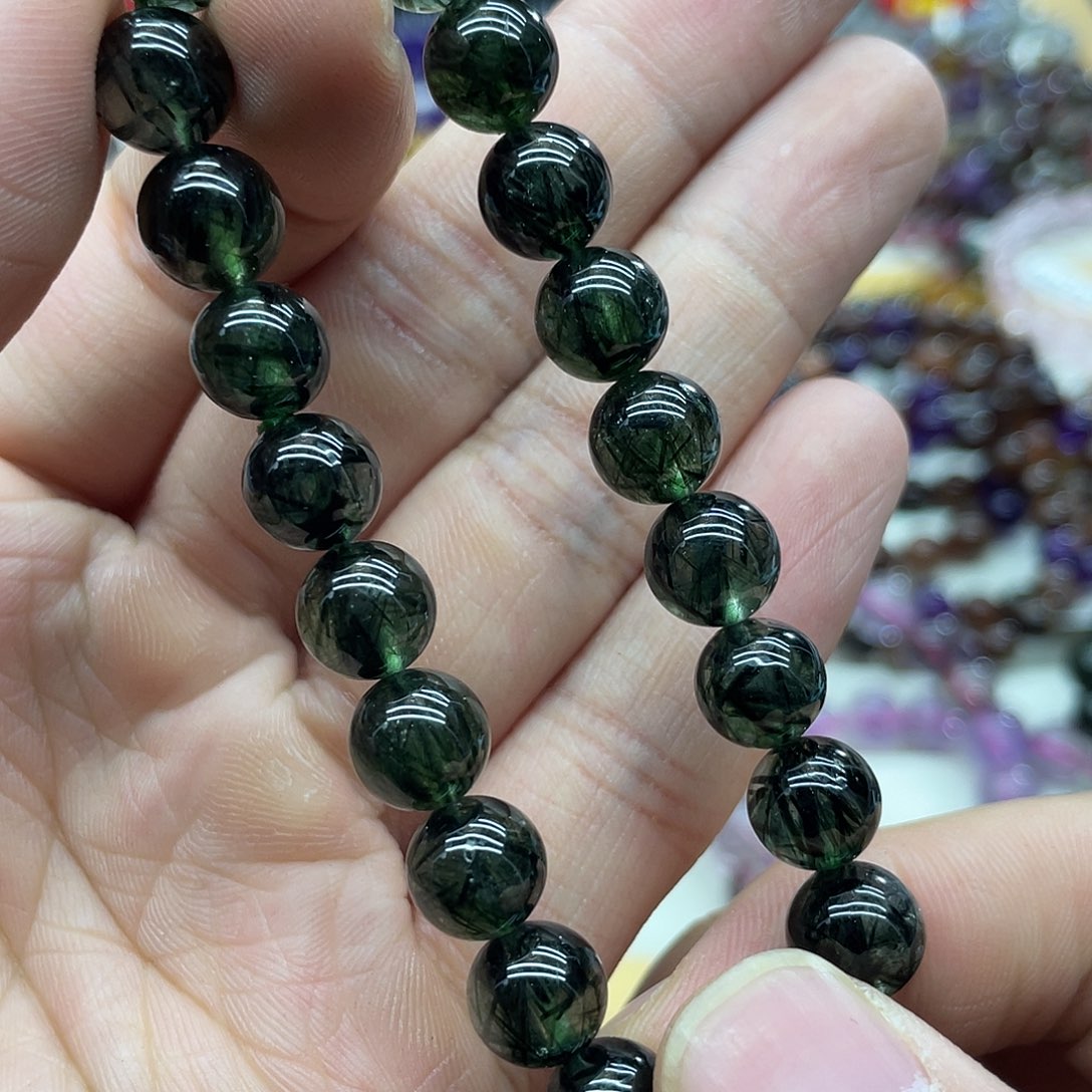 水晶未镶嵌手串天然