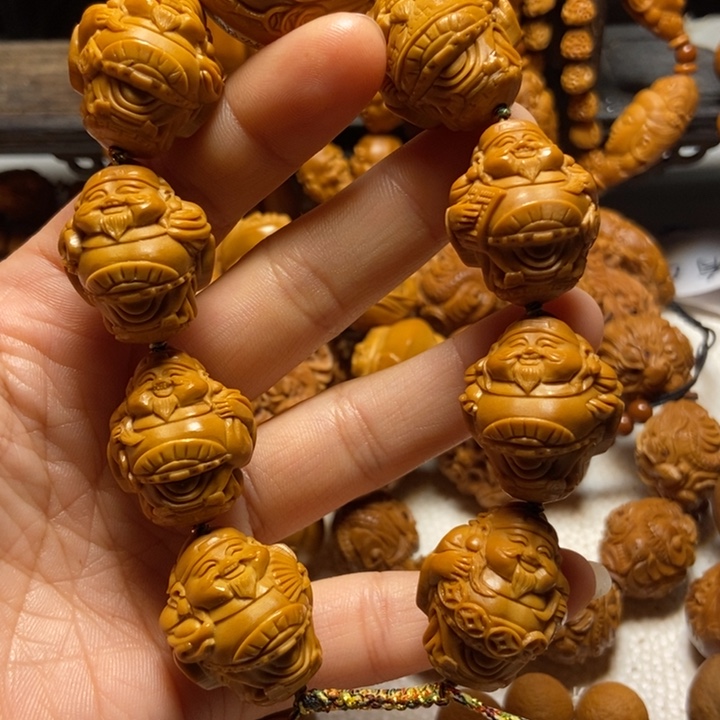 【闪购商品】橄榄核手串/手链视**好站立财神2.3左右