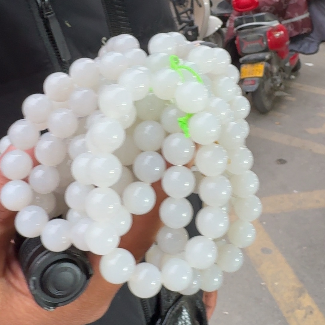 和田玉手串未镶嵌多样性发货拍一发一