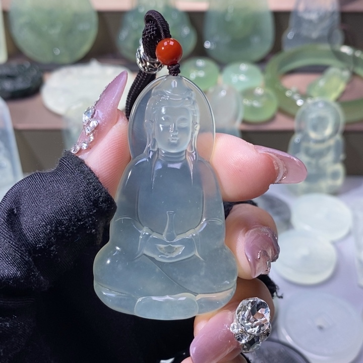 岫玉吊坠未镶嵌吊坠