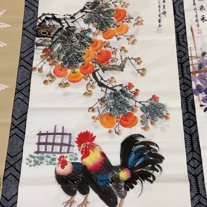 枕书斋画廊的直播间