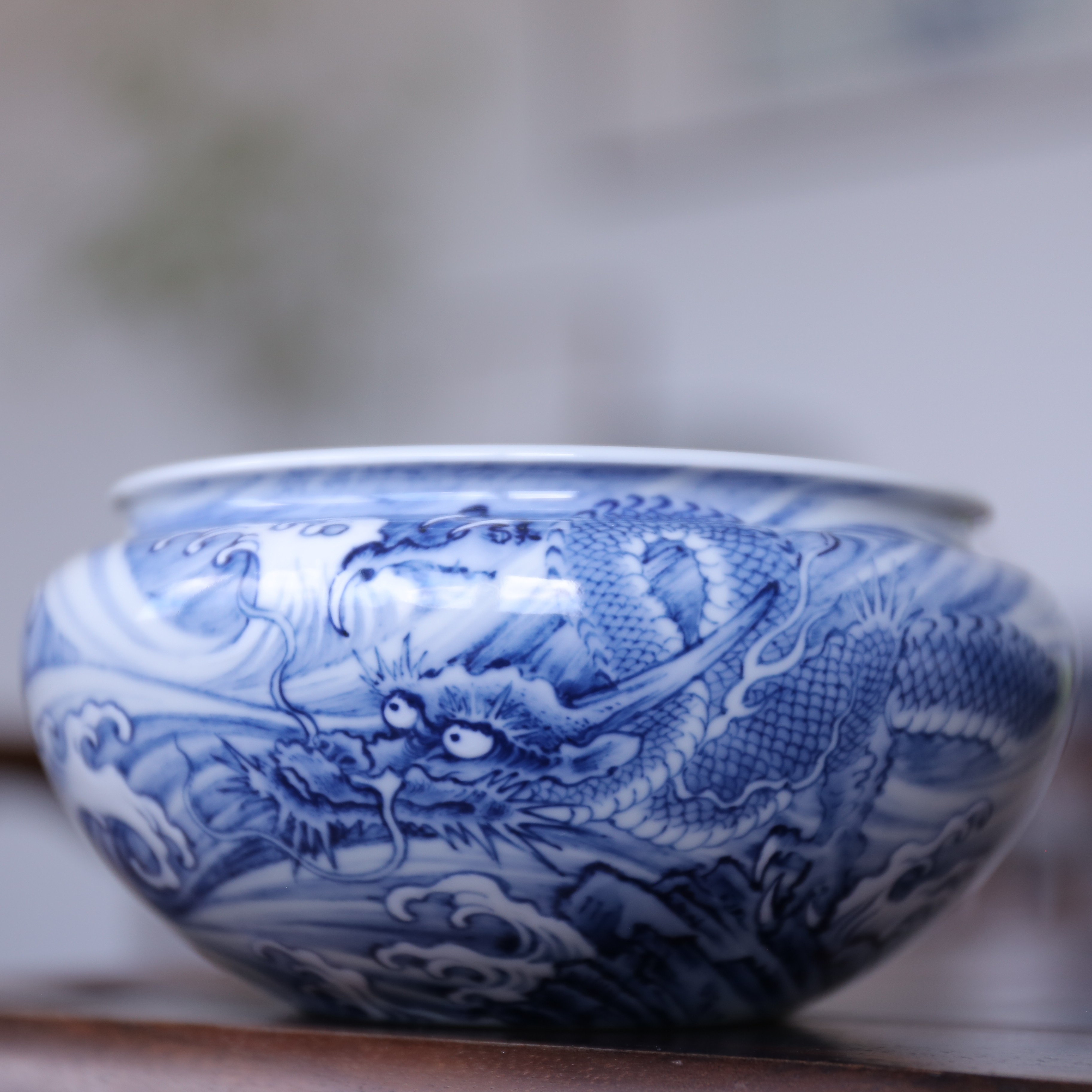 华山拙隐︱墨龙水洗（建水）