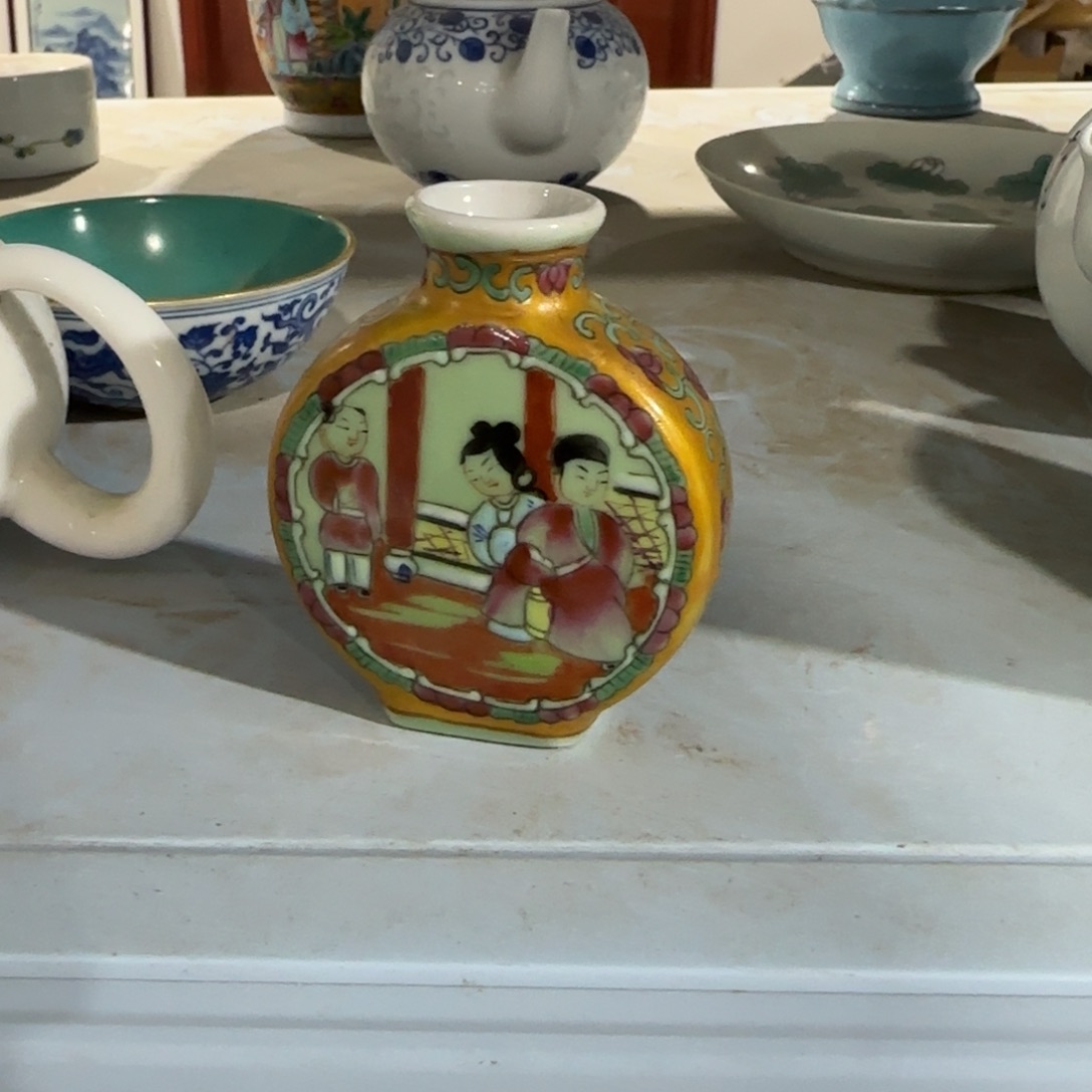陶其他手绘瓷器，全部处理