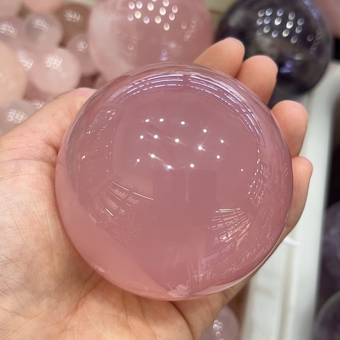 【闪购商品】摆件球未镶嵌水晶