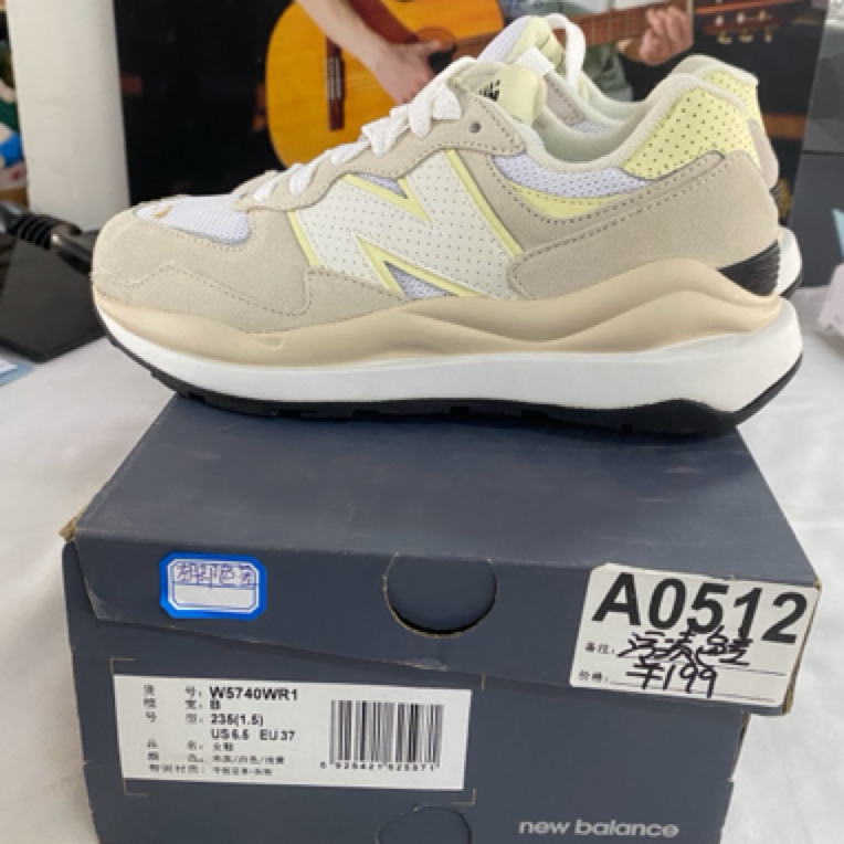 A0512 NEW BALANCE W5740WR1 37码运动鞋直播微瑕疵 无售后