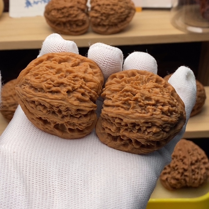 吊坠文玩核桃缅**子三角拉丝高炮42尺