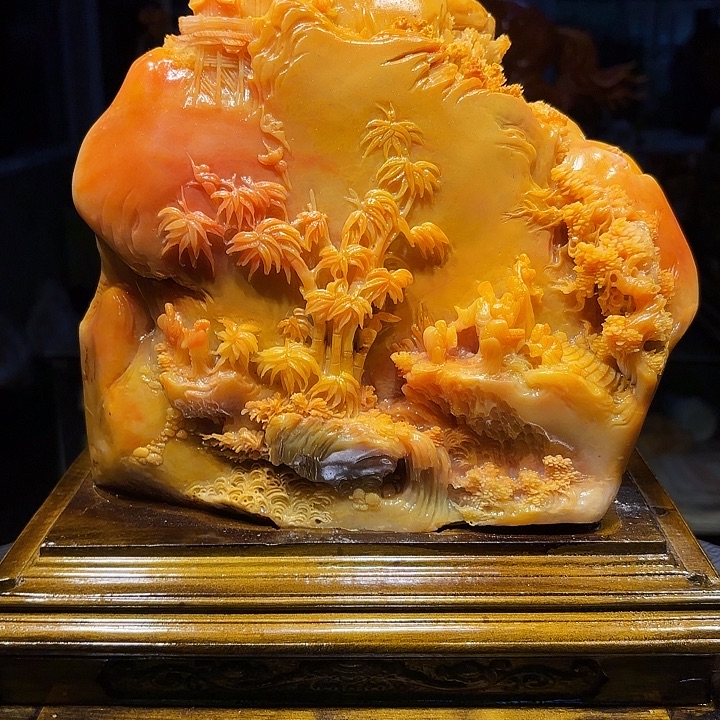 H***生寿山石寿山石雕刻工艺品