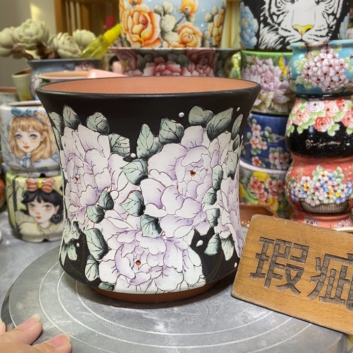 景德镇艺术手绘作品