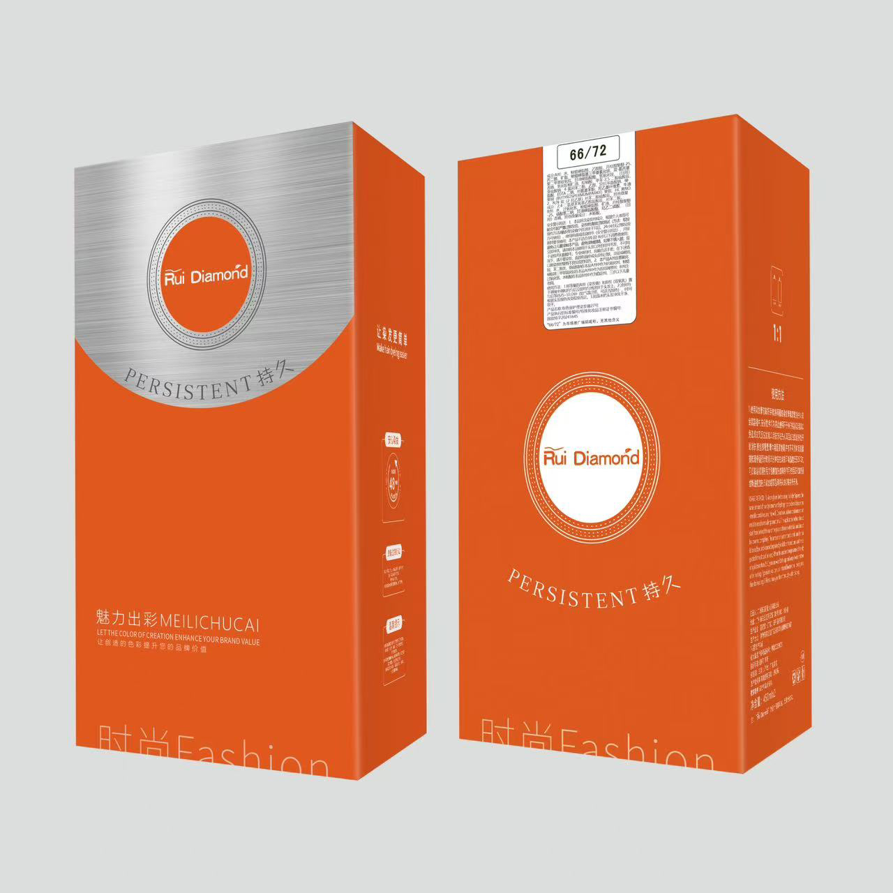 自己在家染发护理染发膏大盒可盖白发多段发潮色染发理发店同款