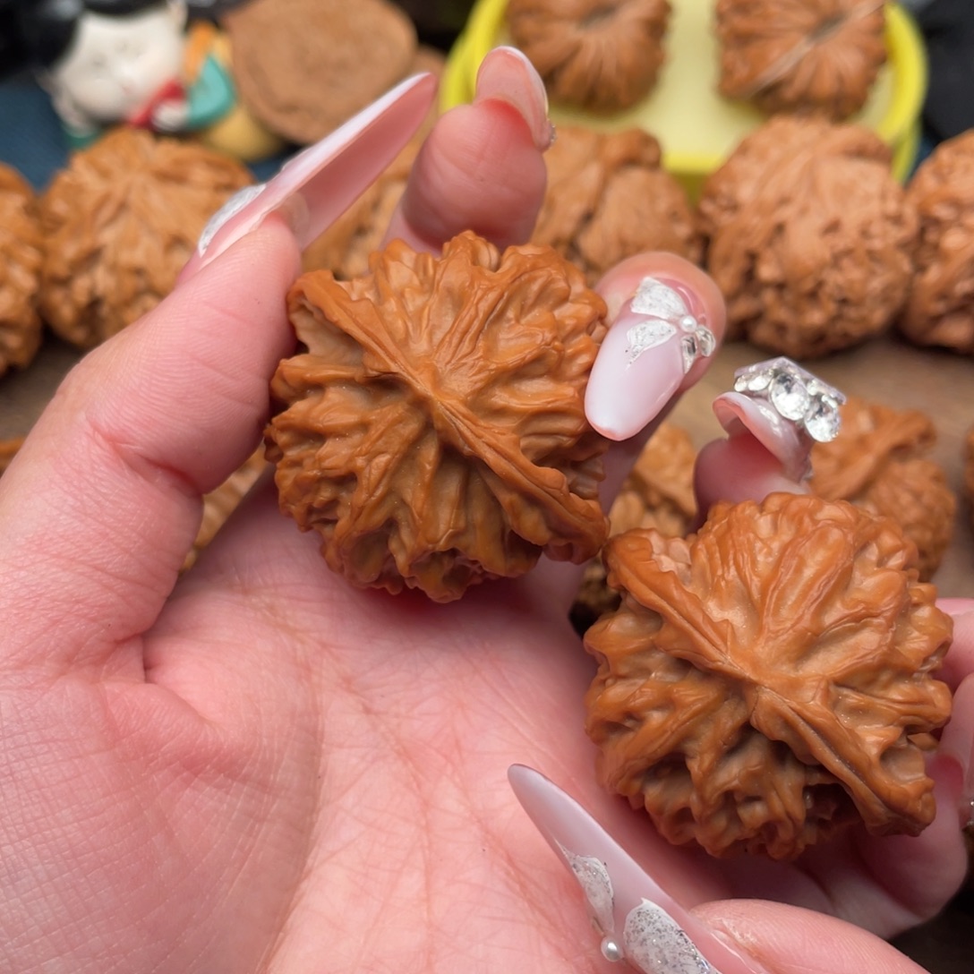 T***浩把件文玩核桃全品龙鳞纹44