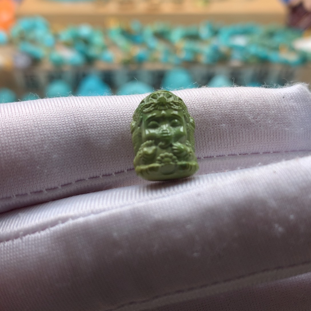 绿松石珠宝奇石未镶嵌