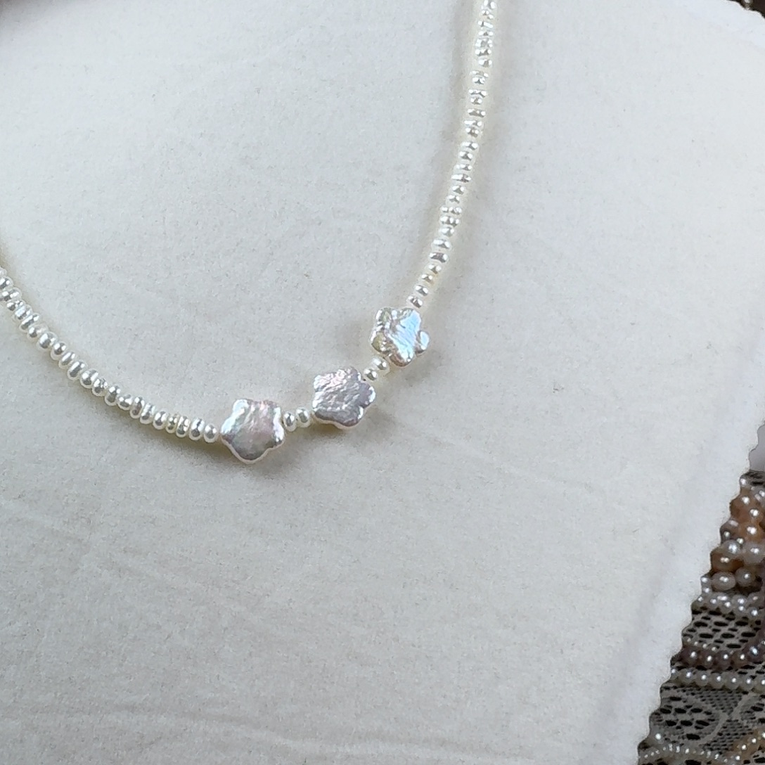 淡水珍珠未镶嵌项链