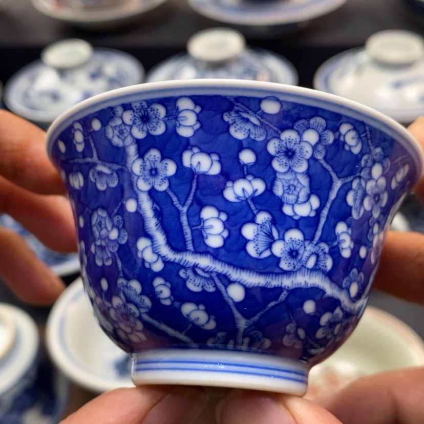 【闪购商品】景德镇青花主人杯
