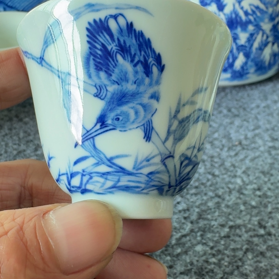 现代景德镇陶瓷手绘茶具