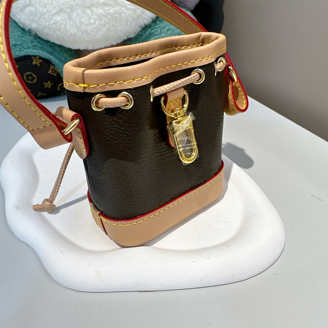 【抽绳水桶耳机包】通用耳机套适用AirPods2代耳机保护苹果耳机包