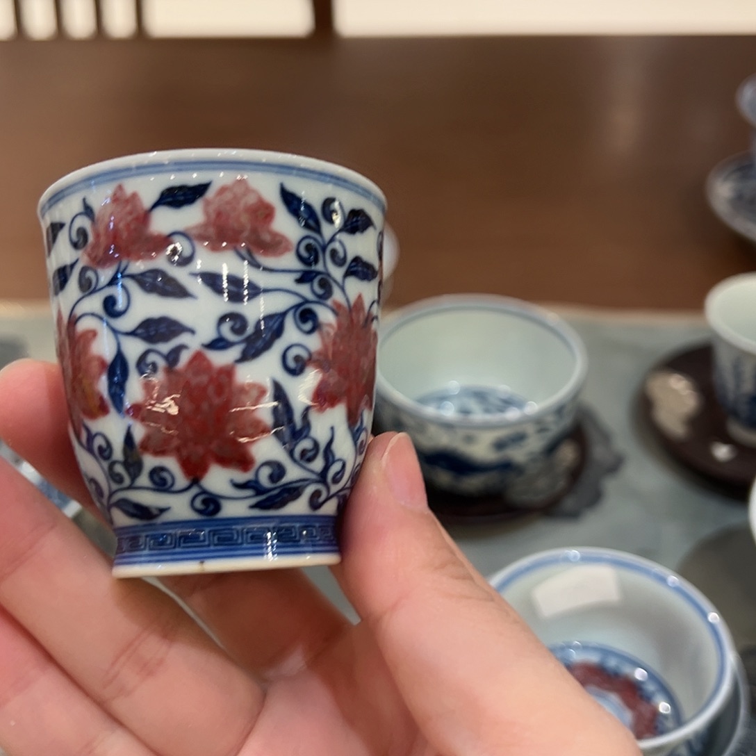 微瑕臻玉古坊釉里红