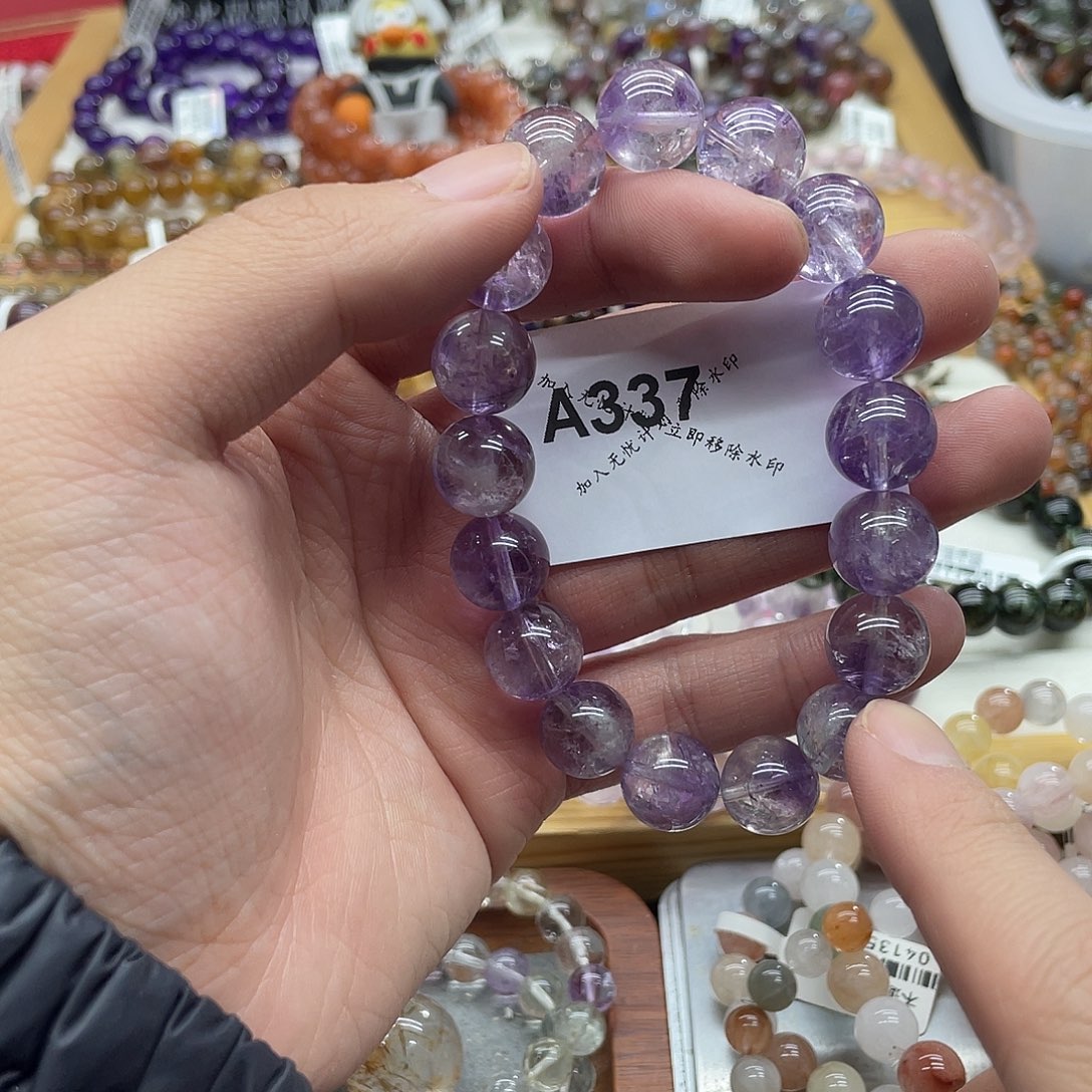 水晶手链未镶嵌天然