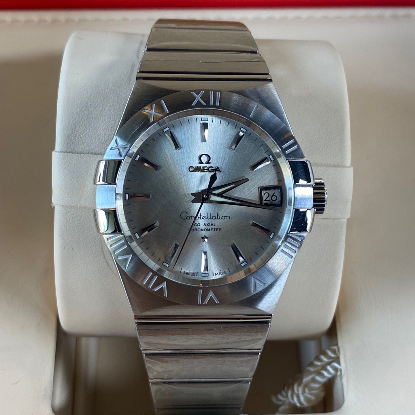 99新  99新欧米茄星座38mm表径男士自动机械腕表2023年全套