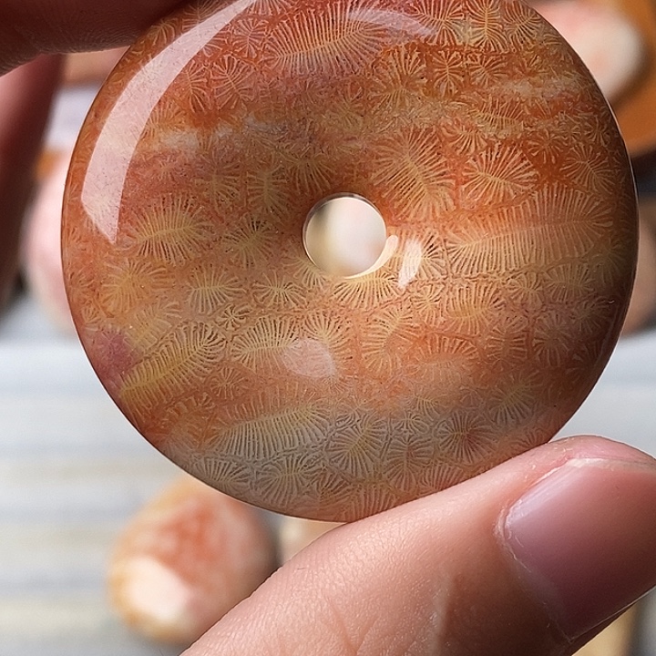 安***之硅化玉未镶嵌颈饰