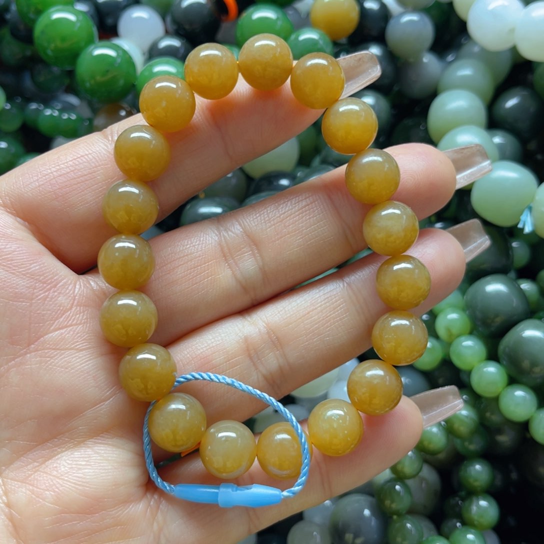 和田玉手链未镶嵌