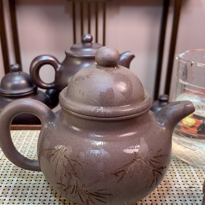 紫砂茶壶凹****音宜兴原矿