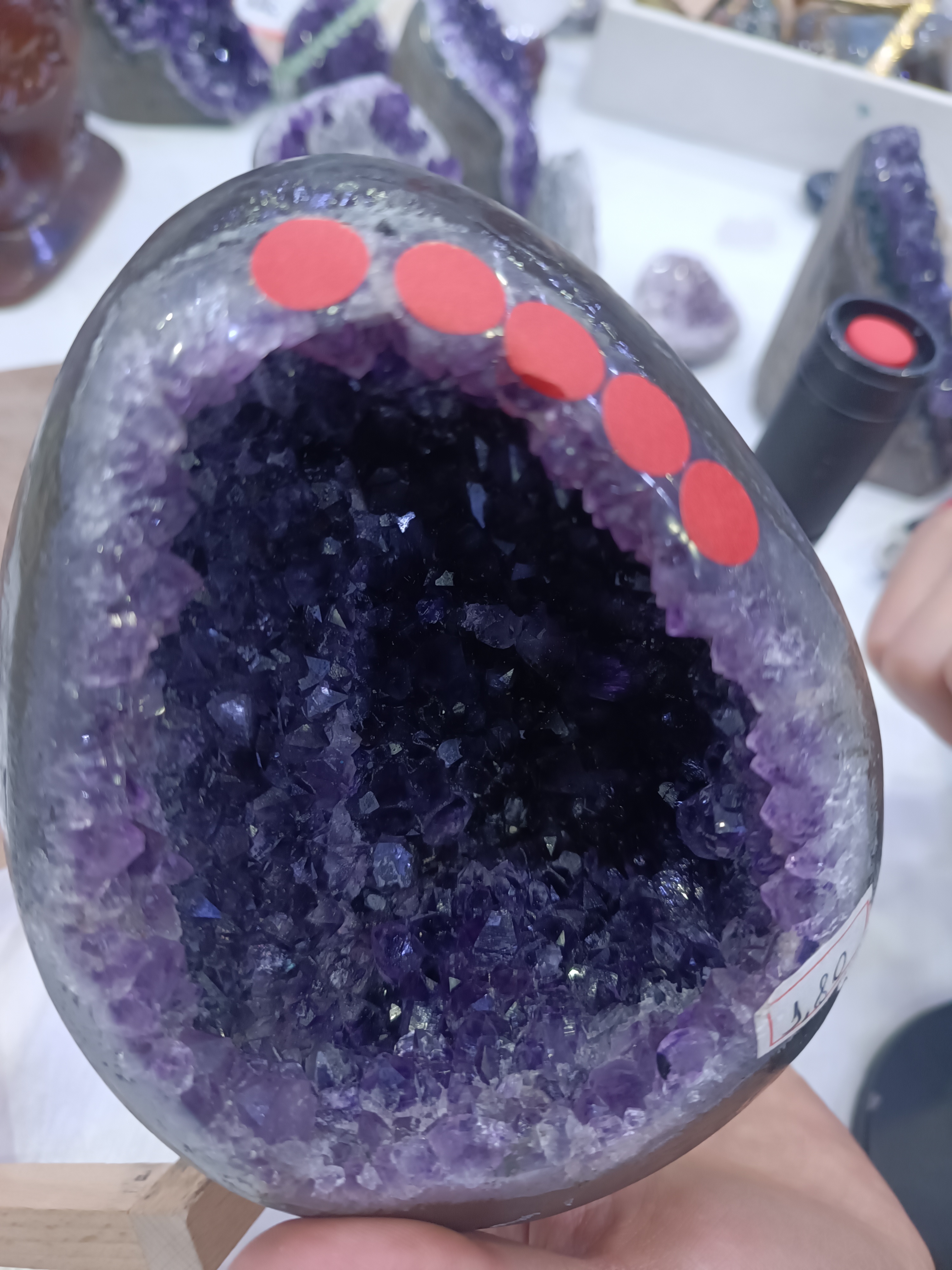 巴西乌拉圭紫水晶摆件