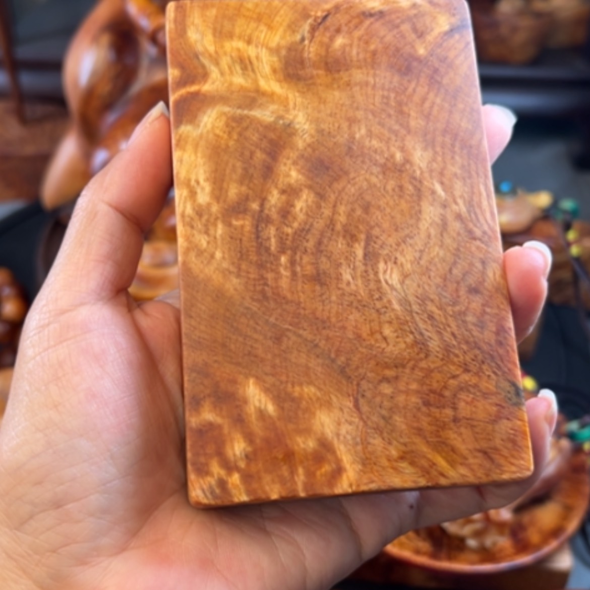 【闪购商品】松木（琥珀木）把件有瑕疵不退货