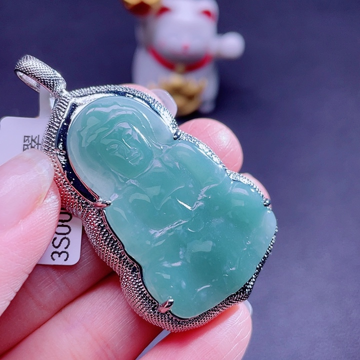 翡翠吊坠(不含链)未镶嵌