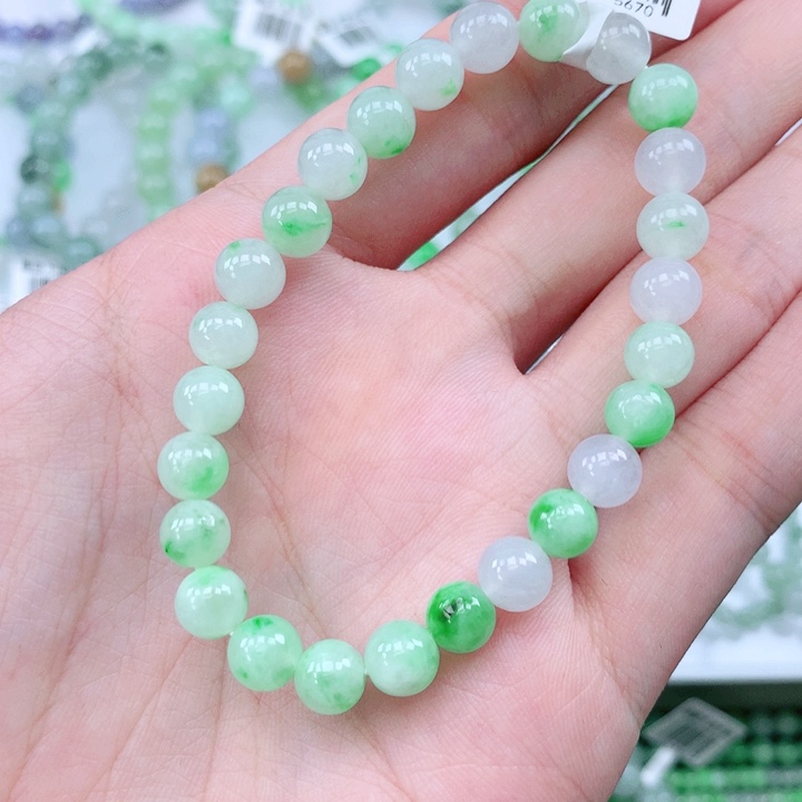 未镶嵌手链翡翠翡翠