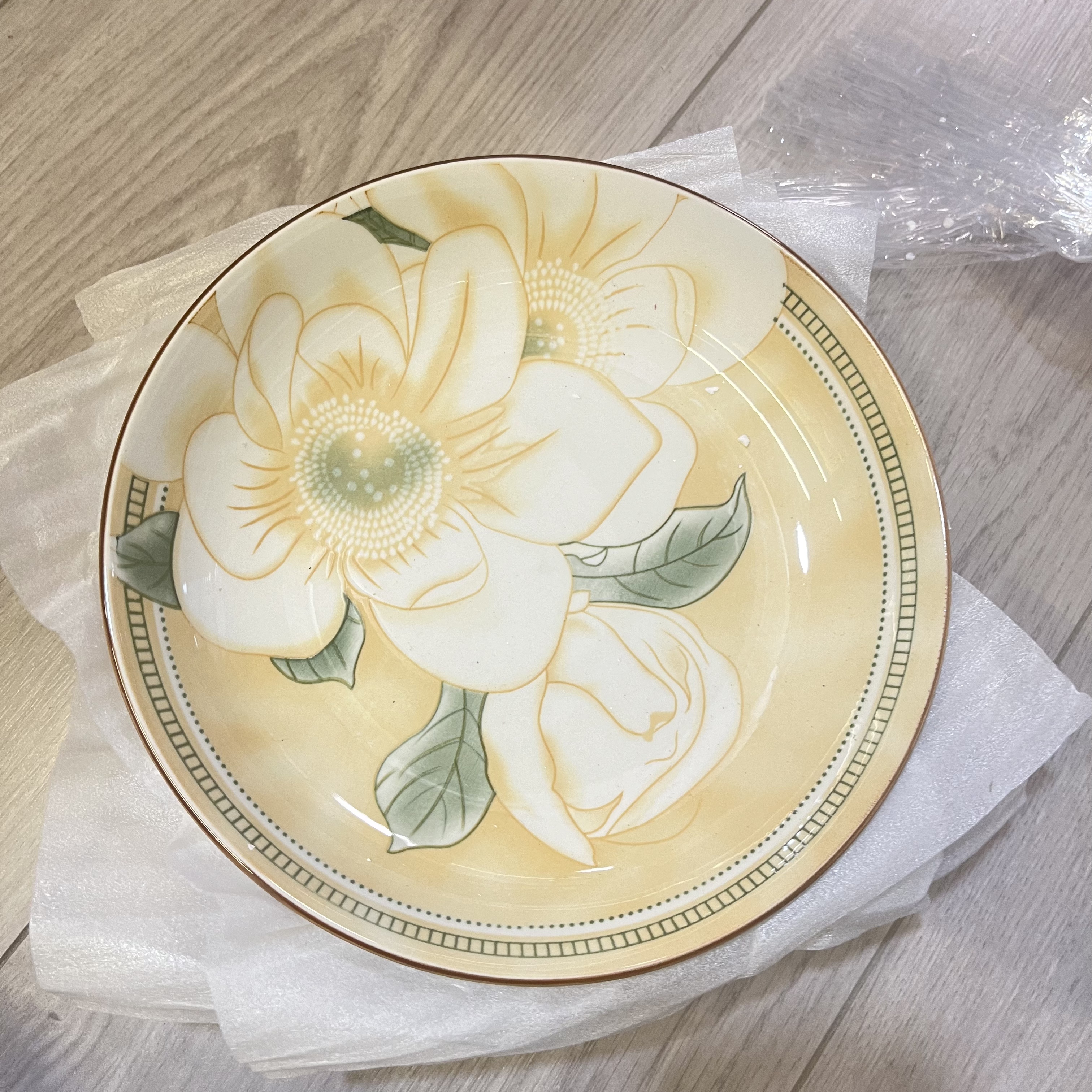 7英寸盘子家用盘子颜色随机sun9996