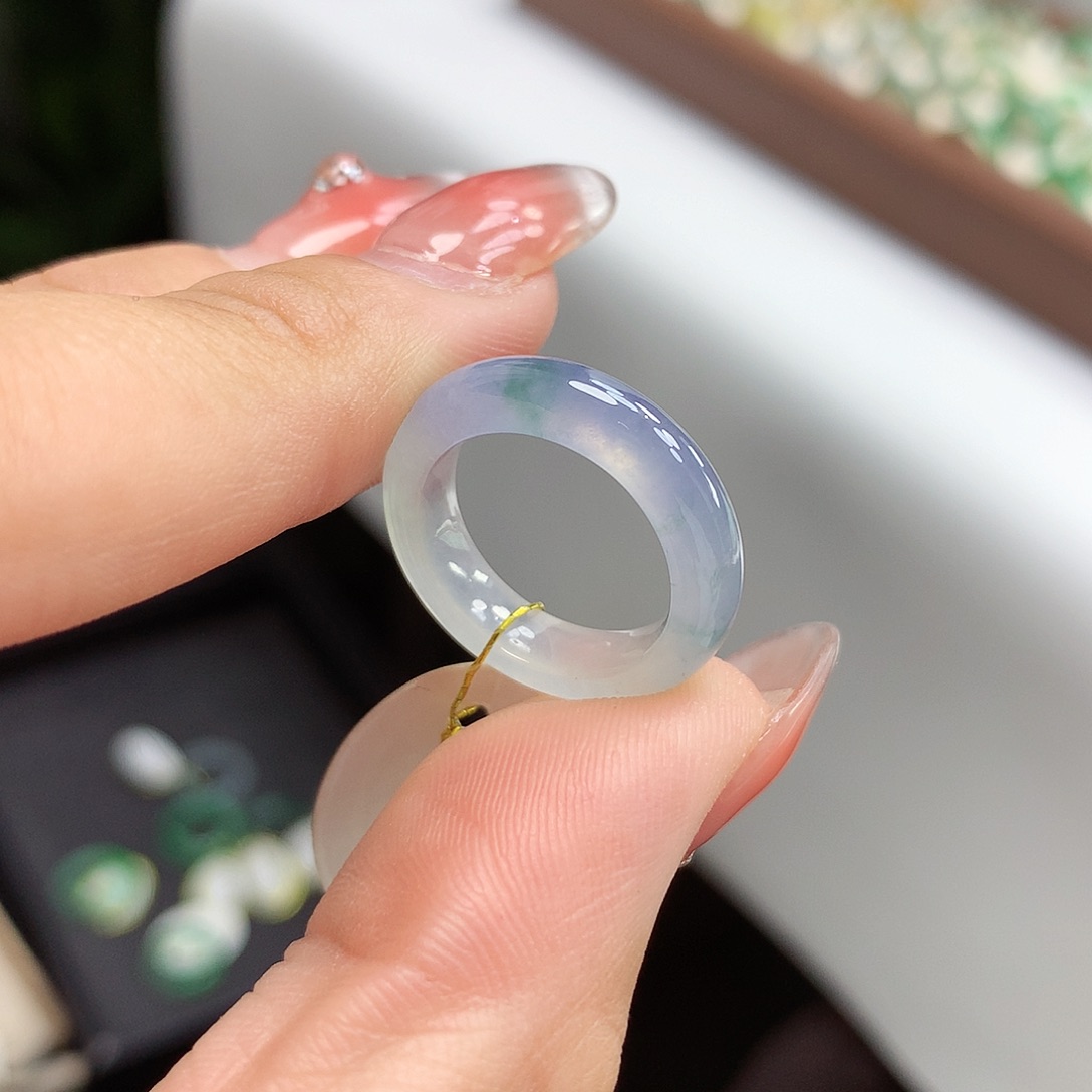 翡翠戒指未镶嵌9号