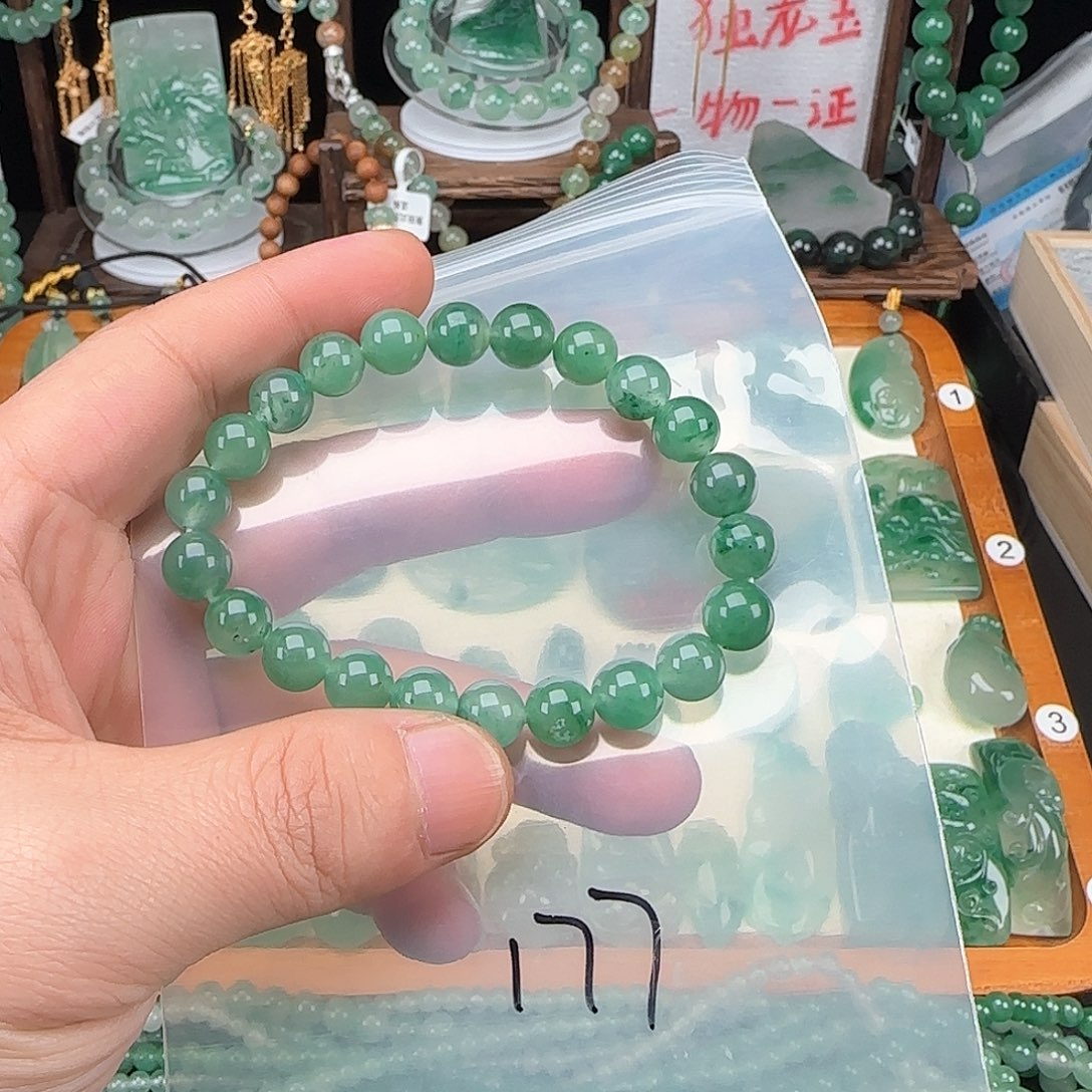 石英质玉手串未镶嵌