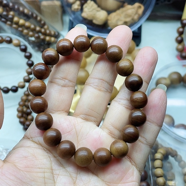 檀香木明***天老山檀香1.0单圈横纹黑肉