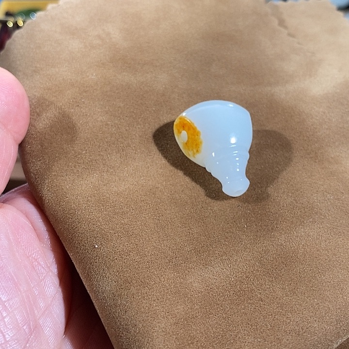 和田玉颈饰未镶嵌灵*