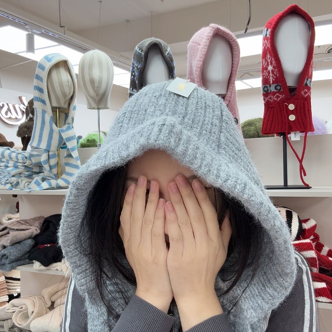 布艺铁合金灰色帽子10