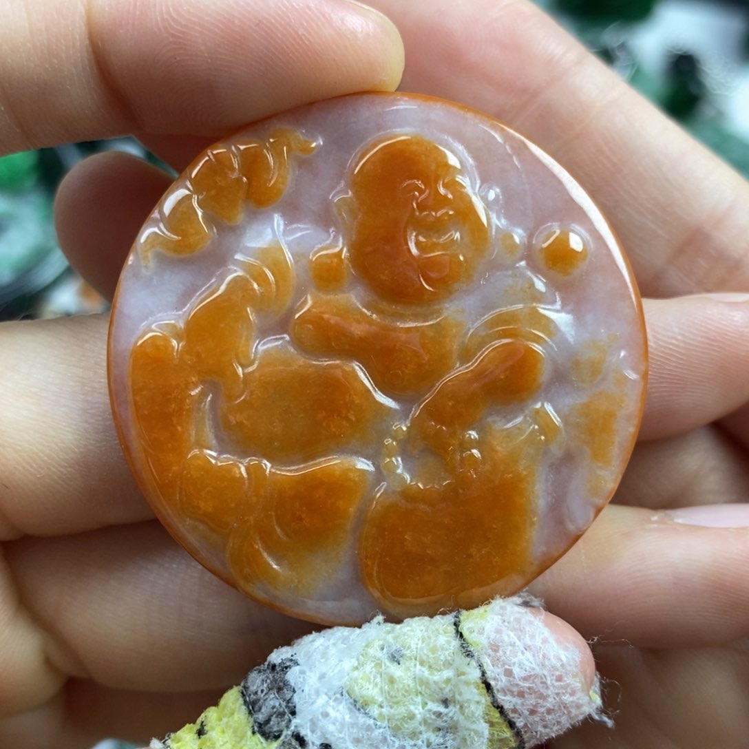 翡翠颈饰未镶嵌吊坠