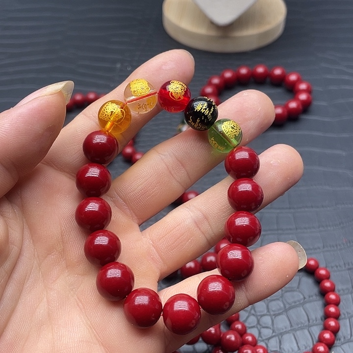 天然辰砂朱砂单圈