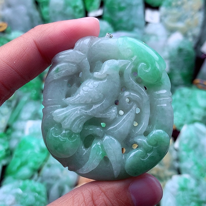 翡翠吊坠(不含链)未镶嵌