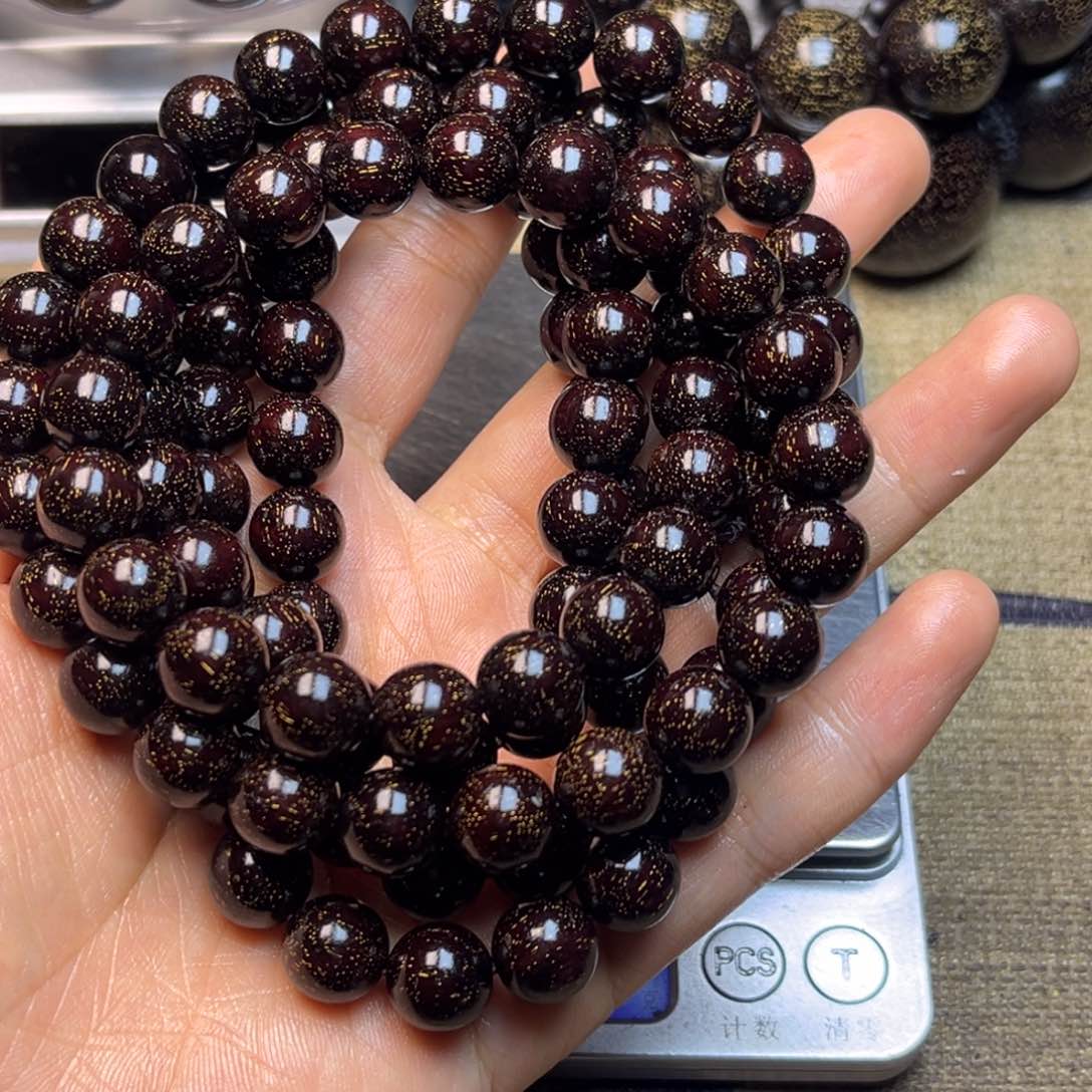 檀香紫檀（小叶紫檀）1.0 108 爆星