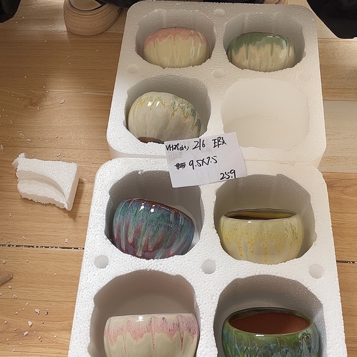 粗陶多肉花盆微瑕216