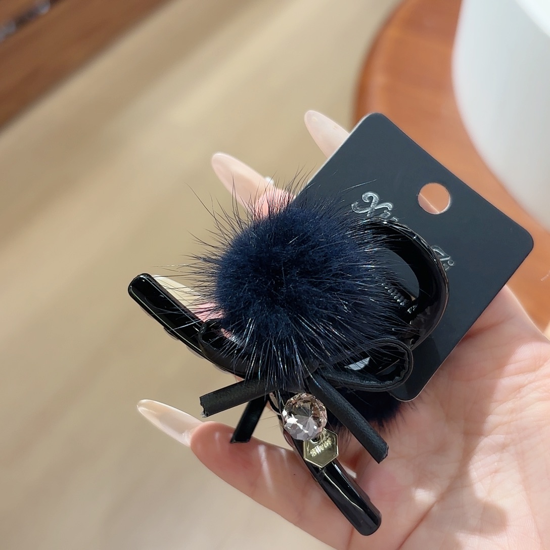 皮质铁合金发饰发夹