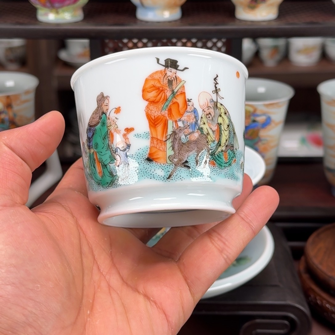 杯景德镇陶瓷艺术家作品欣赏